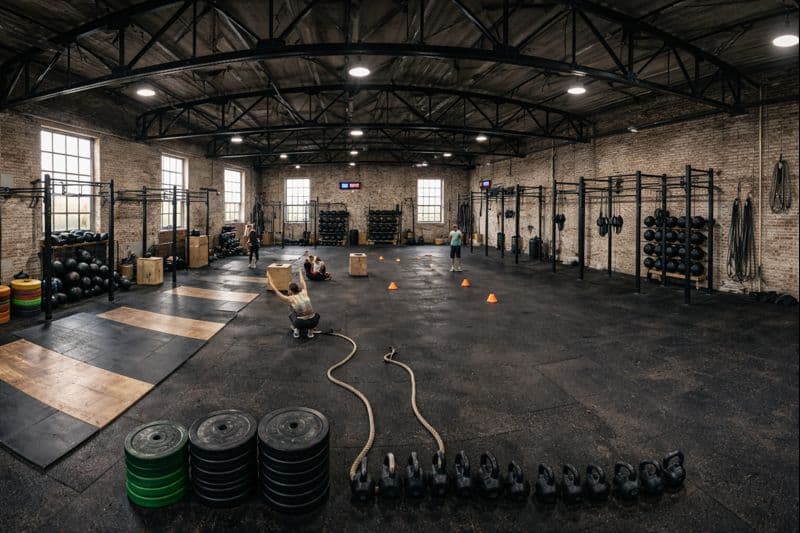 Treino e energia no box